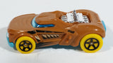2017 Hot Wheels Street Beast Growler Brown Die Cast Toy Car Vehicle - Treasure Valley Antiques & Collectibles