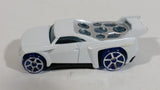 2005 Hot Wheels AcceleRacers Bassline White Die Cast Toy Car Vehicle - McDonalds Happy Meal