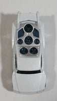 2005 Hot Wheels AcceleRacers Bassline White Die Cast Toy Car Vehicle - McDonalds Happy Meal - Treasure Valley Antiques & Collectibles