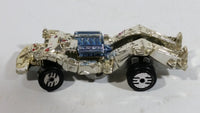 1987 Hot Wheels Speed Demons Phantomachine Chrome with Blue Engine Die Cast Toy Car Soldier Robot Vehicle