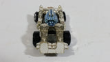 1987 Hot Wheels Speed Demons Phantomachine Chrome with Blue Engine Die Cast Toy Car Soldier Robot Vehicle