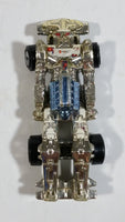 1987 Hot Wheels Speed Demons Phantomachine Chrome with Blue Engine Die Cast Toy Car Soldier Robot Vehicle - Treasure Valley Antiques & Collectibles