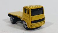 Maisto Ladder Truck Mustard Yellow Semi Truck Die Cast Toy Car Vehicle