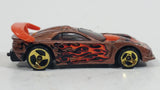 2003 Hot Wheels Flamin' Hot Wheels Callaway C7 Metalflake Copper Die Cast Toy Car Vehicle