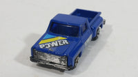 Vintage Universal Products "Power" Chevy Stepside Truck Blue Die Cast Toy Car Vehicle Made in Hong Kong
