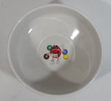 2004 M & M's Characters Chocolate Candies Sweets Ceramic White Snack Bowl Collectible - Treasure Valley Antiques & Collectibles