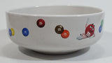 2004 M & M's Characters Chocolate Candies Sweets Ceramic White Snack Bowl Collectible - Treasure Valley Antiques & Collectibles