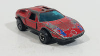 1974 Hot Wheels Flying Colors Mercedes Benz C-111 Red BW Die Cast Toy Car Vehicle Opening Gull Wing Doors