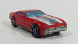 2008 Hot Wheels Track Stars CCM Country Club Muscle Red Plastic Body Die Cast Toy Muscle Car Vehicle