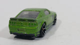 2013 Hot Wheels Workshop Then and Now Custom '07 Ford Mustang Metallic Green Die Cast Toy Muscle Car Vehicle