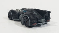 2012 Hot Wheels Batman Vehicles Then and Now Arkham Asylum Batmobile Black Die Cast Toy Car Superhero Vehicle
