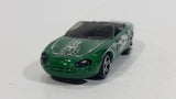 2003 Hot Wheels B-Day Jaguar XK-8 Convertible Metallic Green Die Cast Toy Car Vehicle