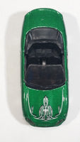 2003 Hot Wheels B-Day Jaguar XK-8 Convertible Metallic Green Die Cast Toy Car Vehicle - Treasure Valley Antiques & Collectibles