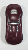 2009 Hot Wheels Fast FeLion Burgundy Maroon Dark Red Die Cast Toy Car Vehicle