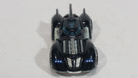 2012 Hot Wheels Batman Vehicles Then and Now Arkham Asylum Batmobile Black Die Cast Toy Car Superhero Vehicle