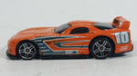 2008 Hot Wheels Top Speed GT Dodge Viper GTS-R Orange Die Cast Toy Super Car Vehicle - Treasure Valley Antiques & Collectibles