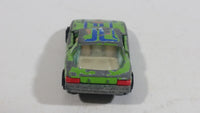 Vintage Yatming Mazda RX-7 "Ricky" Green No. 69 Die Cast Toy Car Vehicle with Opening Doors
