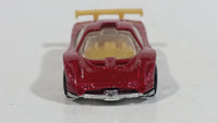 2008 Hot Wheels Top Speed GT Prototype 12 Metalflake Red Die Cast Toy Car Vehicle