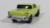 Vintage Summer Marz Karz '57 Chevy Bel Air Horizon No. s8505 Yellow-Green Die Cast Toy Car Vehicle