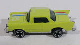 Vintage Summer Marz Karz '57 Chevy Bel Air Horizon No. s8505 Yellow-Green Die Cast Toy Car Vehicle