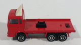 Vintage Majorette Renault Semi Delivery Truck Red 1/100 Die Cast Toy Car Vehicle Made in France - Treasure Valley Antiques & Collectibles