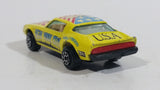 Vintage Yatming Pontiac Trans Am Turbo T/A #30 New York City U.S.A. No. 1030 Yellow Die Cast Toy Muscle Car Vehicle