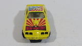 Vintage Yatming Pontiac Trans Am Turbo T/A #30 New York City U.S.A. No. 1030 Yellow Die Cast Toy Muscle Car Vehicle