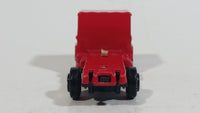 Vintage Yatming Semi Delivery Truck Red Die Cast Toy Car Vehicle - Treasure Valley Antiques & Collectibles
