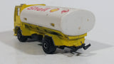 Vintage Majorette Ford Shell Gas Stations Oil Fuel Tanker Truck Yellow Die Cast Toy Car Vehicle Petrol Collectible No. 241 - 245 - Treasure Valley Antiques & Collectibles