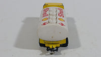 Vintage Majorette Ford Shell Gas Stations Oil Fuel Tanker Truck Yellow Die Cast Toy Car Vehicle Petrol Collectible No. 241 - 245 - Treasure Valley Antiques & Collectibles