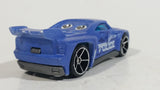 2014 Hot Wheels Color Shifters Bassline Police Officer Cop Light Blue Die Cast Toy Car Law Enforcement Vehicle - Treasure Valley Antiques & Collectibles