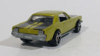 2009 Hot Wheels Mustang 45th '65 Ford Mustang Hardtop Light Green Die Cast Toy Muscle Car Vehicle with Opening Hood