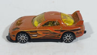 2008 Hot Wheels Customizers Corner Shop 24 / Seven Metalflake Light Brown Copper Die Cast Toy Car Vehicle - Treasure Valley Antiques & Collectibles