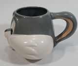 1992 Warner Bros. Looney Tunes Bugs Bunny Cartoon Character Shaped Ceramic Coffee Mug