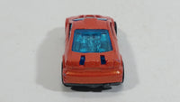 2010 Hot Wheels Asphalt Assault Orange Die Cast Toy Car Vehicle