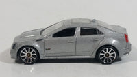 2010 Hot Wheels '09 Cadillac CTS-V Metalflake Silver Grey Die Cast Toy Luxury Car Vehicle - Treasure Valley Antiques & Collectibles