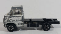 Vintage Zylmex Dyna Wheels Tow Truck D58 White Die Cast Toy Car Vehicle Made in Hong Kong