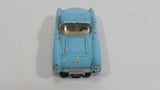 Kinsmart 1957 Chevrolet Corvette Light Blue 1/64 Scale Die Cast Toy Car Vehicle - Treasure Valley Antiques & Collectibles