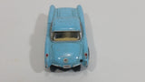 Kinsmart 1957 Chevrolet Corvette Light Blue 1/64 Scale Die Cast Toy Car Vehicle - Treasure Valley Antiques & Collectibles