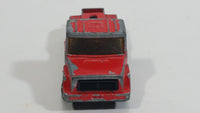 Vintage Majorette Magirus Red Semi Tractor Truck 1:100 Scale Die Cast Toy Car Trucking Rig Vehicle Version 2 - Treasure Valley Antiques & Collectibles