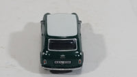 Hongwell Austin Morris Mini 7 Cooper Dark Green with White Stripes 1/72 Scale Die Cast Miniature Toy Car Vehicle - Treasure Valley Antiques & Collectibles