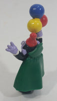 Applause Muppets Count Von Count Holding Balloons Toy 3 3/4" PVC Toy Figure