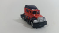 MotorMax Fast Lane Orange and Black Semi Tractor Truck No. K8 Die Cast Toy Car Rig Vehicle With Full MotorMax Address on base - Treasure Valley Antiques & Collectibles