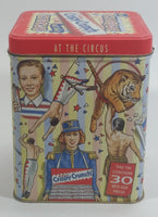 Neilson Crispy Crunch "at the Circus" Chocolate Bar Snacks Hinged Metal Tin Container Sweets Collectible