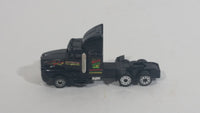1992 Racing Champions Mello Yello Soda Pop Beverage Semi Tractor Truck Black Die Cast Toy Car Delivery Rig Vehicle - Treasure Valley Antiques & Collectibles