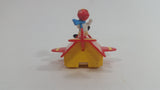 Vintage 1989 Peanuts Gang Pop Mobiles United Features Syndicate Snoopy Flying Ace Doghouse Plastic Toy McDonald's Happy Meals