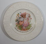 Vintage Crown Devon Mouse "Friendship is to the heart as sunshine is to flowers" 9" Plate Staffordshire, England - Treasure Valley Antiques & Collectibles