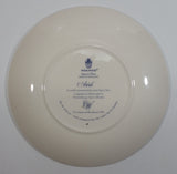 1996 Wedgwood Queen's Ware Shaw Maxton & Co Line "Ariel" Tall Sail Ship Blue and White Collector Plate
