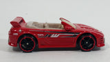 2011 Hot Wheels Tunerz Mitsubishi Eclipse Convertible Red Die Cast Toy Car Vehicle