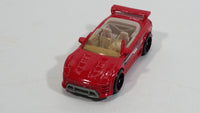 2011 Hot Wheels Tunerz Mitsubishi Eclipse Convertible Red Die Cast Toy Car Vehicle